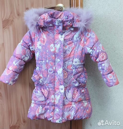 Куртки на девочку 4-5лет