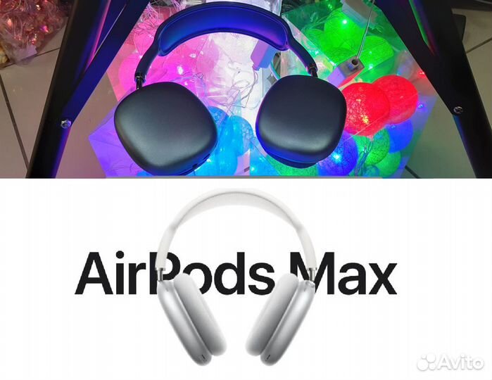 Airpods Max Блютуз гарнитура Apple +чехол