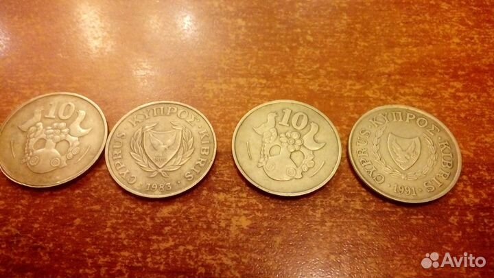 10 киприотских центов