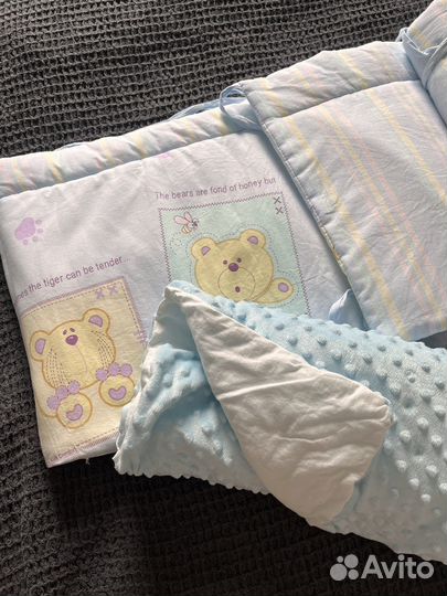 Бортики в детскую кроватку