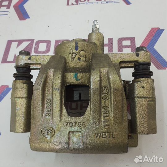 Тормозной супорт передний левый lifan celliya