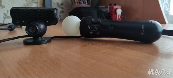 Ps3 slim прошитая+ ps move