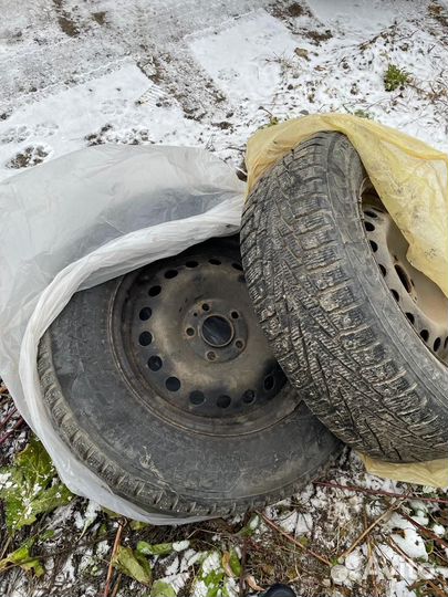 Зимняя резина с дисками r16