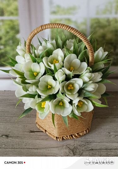 Букет из подснежников