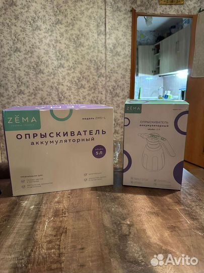 Аккумуляторный опрыскиватель Zema zm2-l