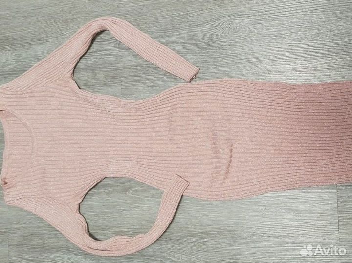 Платье с люрексом