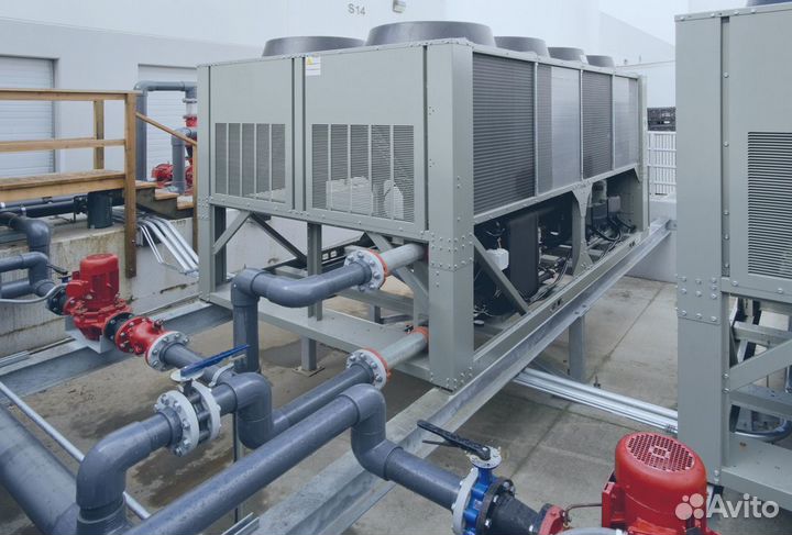 Холодильные камеры, холодильные установки, VRF