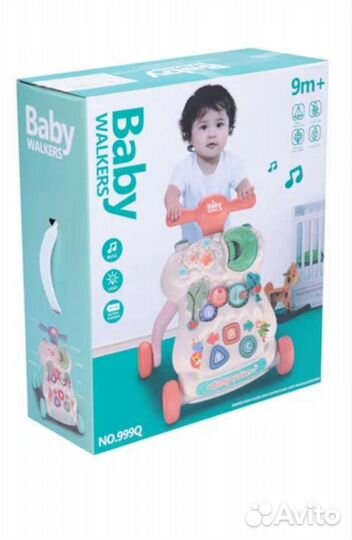 Машинка-каталка ходунки