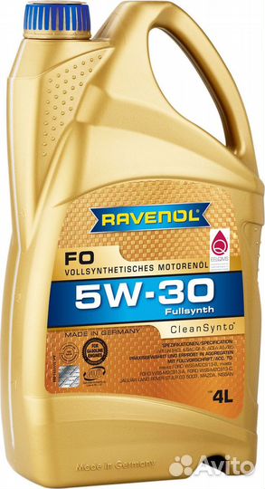 5w-30 Ravenol FO 4л A5/B5