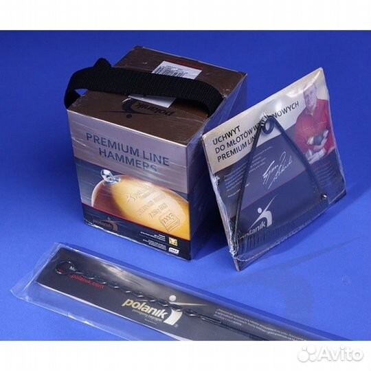 Молот соревновательный Polanik стальной 7,26 кг Ziolkowski Premium Line, black ZH-7,26-B