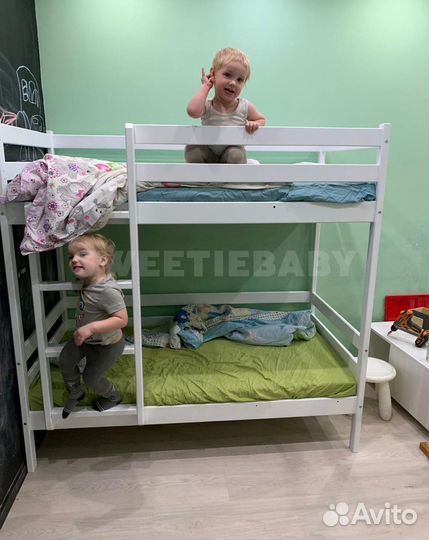 Детская кровать двухъярусная