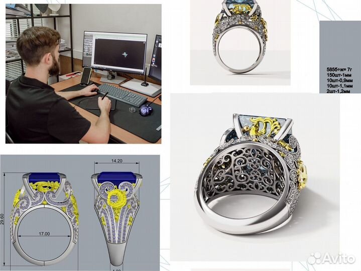 Ювелир / пусеты на заказ