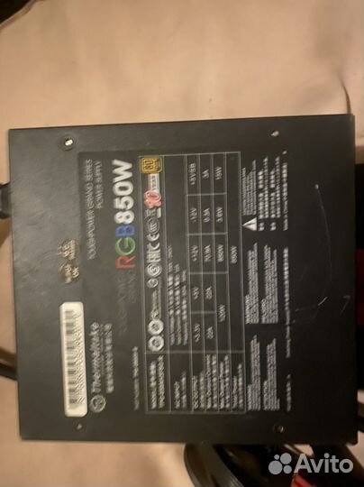 Блок питания thermaltake 850w