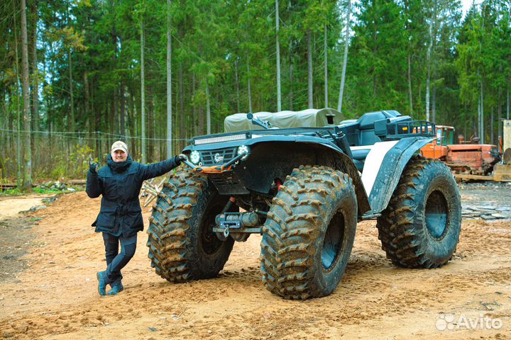 Аренда квадроцикла вездехода Сокол