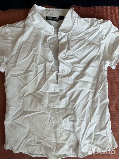 Рубашка школьная для девочки 122 128