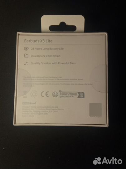 Новые. honor choice Earbuds X3 lite