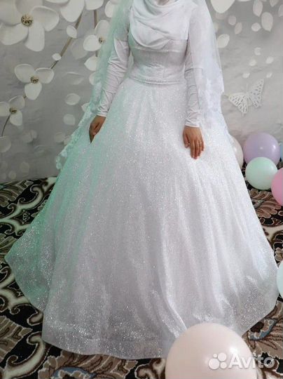 Свадебное платье 44 46
