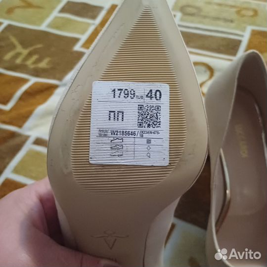 Туфли женские 40 размер новые