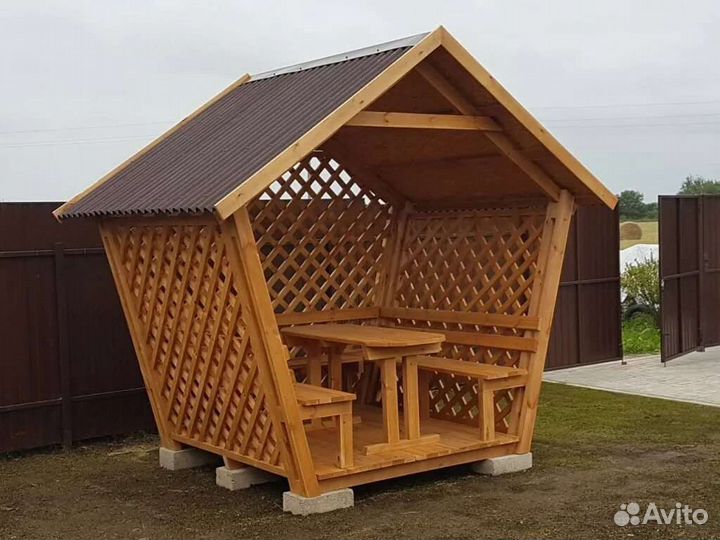 Беседка для дачи