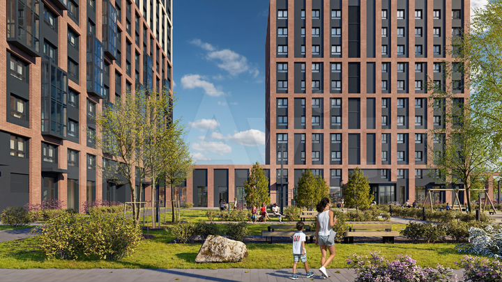 2-к. квартира, 62,5 м², 12/32 эт.