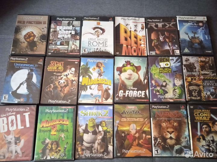 Игры на sony playstation 2