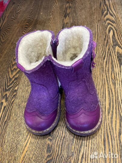 Валенки для девочки 24