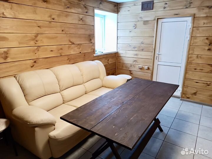 Семейная баня на дровах