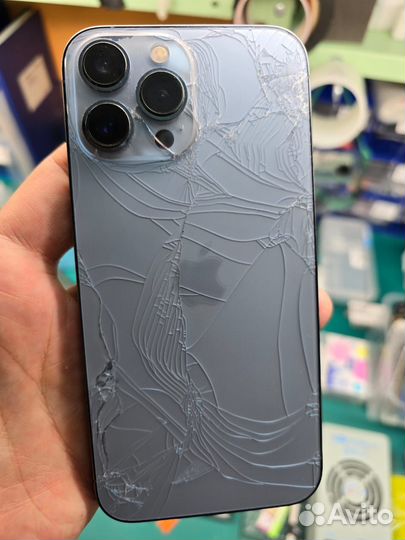 Замена заднего стекла на iPhone