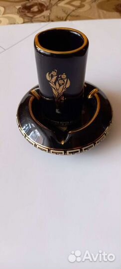 Пепельница с подставкой для зажигалки