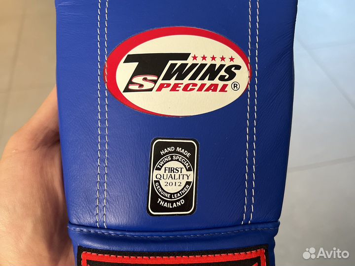 Новые кожаные Снарядные перчатки Twins