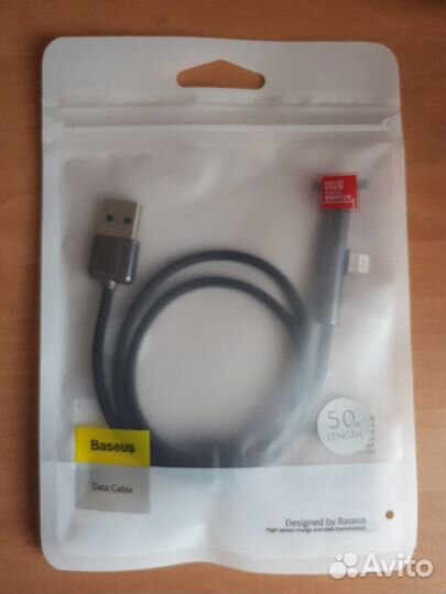 Кабель Topk USB-Type C, Baseus Lightning