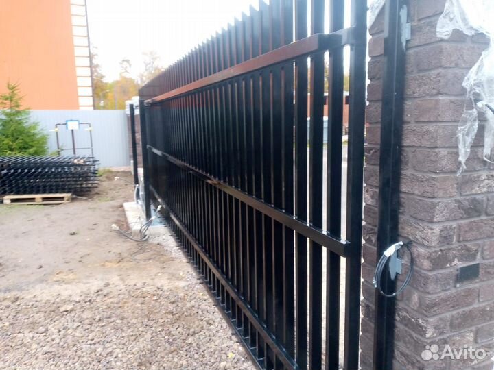 Ворота откатные Лофт 4550х1900. Смета детально