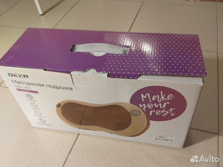 Массажная подушка dexp