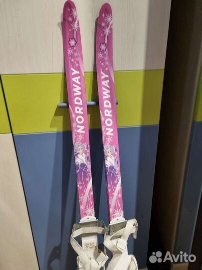 Беговые лыжи детские 110 с палками