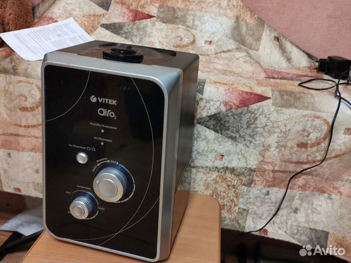 Увлажнитель воздуха с режимом ионизации Vitek