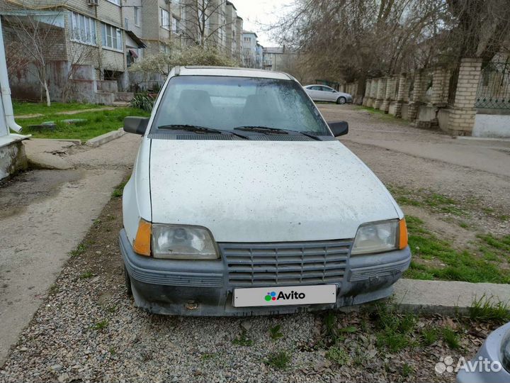 Opel Kadett 1.6 МТ, 1987, 76 000 км