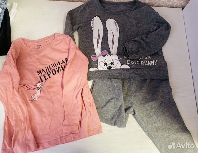 Одежда пакетом для девочки 92 98 для сада