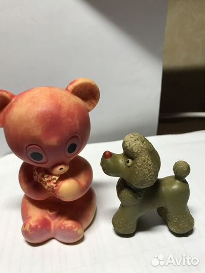 Резиновые игрушки, сделаны в СССР