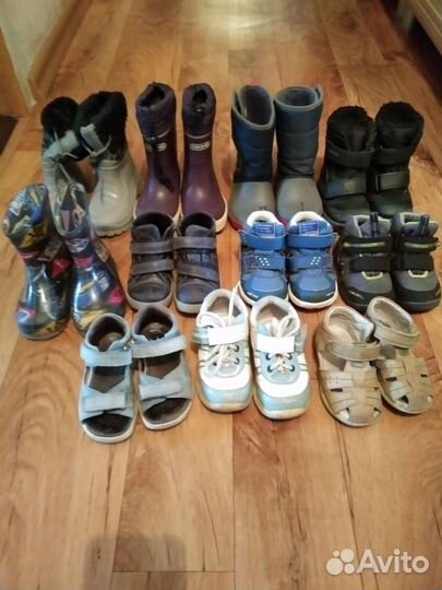 Детская обувь 22,23,24 ecco, viking, superfit