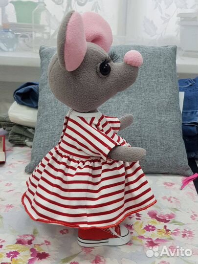 Игрушка Мышь ручная работа