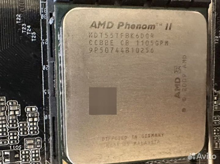 Материнская плата в сборе ASRock 970m pro3