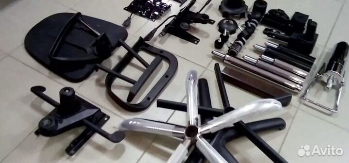 Детали компьютерных кресел новые, ремонт