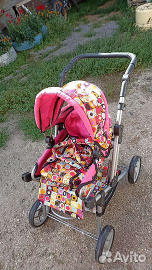 Коляска для кукол пупсиков игрушки