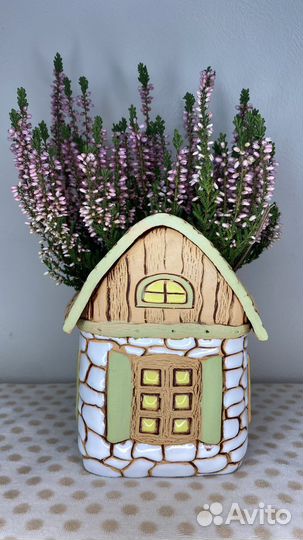 Кашпо для цветов керамика