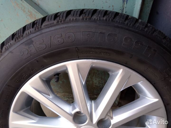 Комплект зимних колес R16 Toyota
