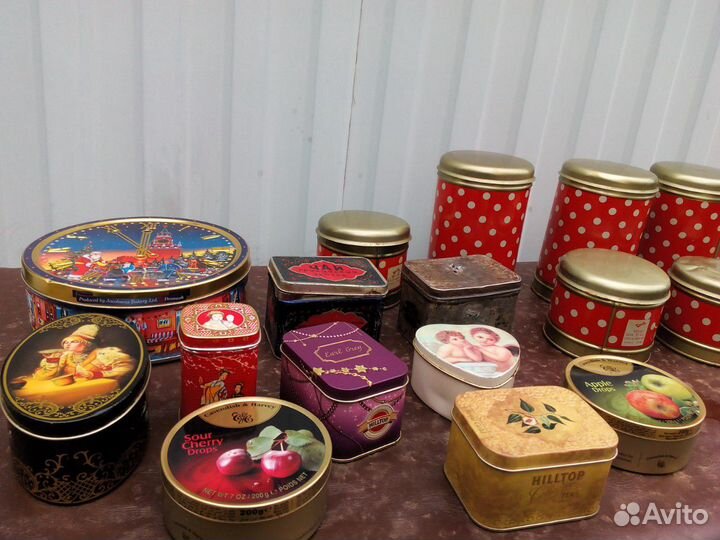 Разные баночки-шкатулочки