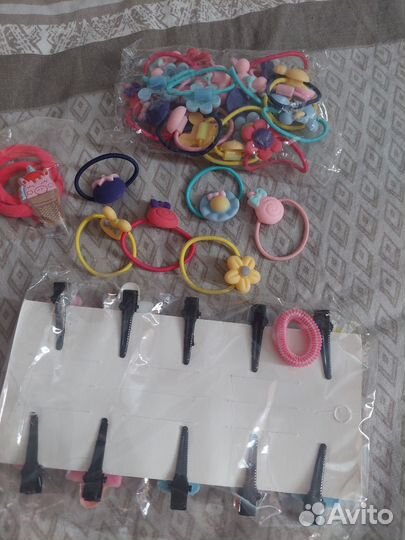 Резиночки и заколочки для малышек