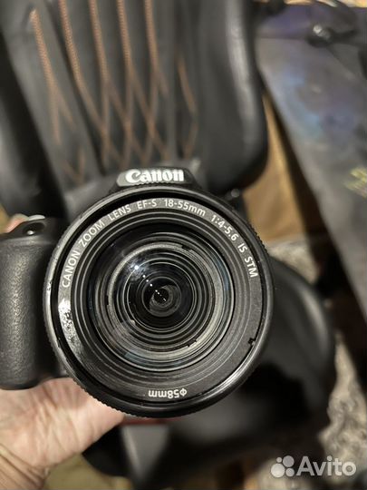 Зеркальный фотоаппарат canon 250D+10-18мм