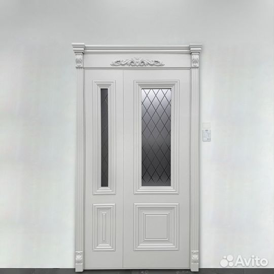 Двери межкомнатные Английская решетка r-8955