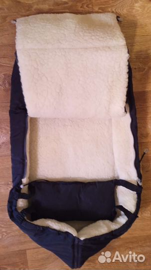 Зимний конверт в коляску
